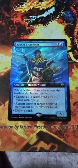 Aether Channeler (Extended Art) Dominaria United Foil - Image 1