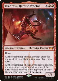 Urabrask, Heretic Praetor Regular - Streets Of New Capenna MTG-NM - Image 1