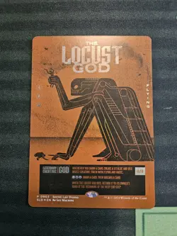 The Locust God *FOIL* Secret Lair Secretversary MTG NM MINT 903 - Image 1