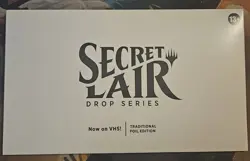 1x Now on VHS! Secret Lair FOIL, Sealed, Magic the Gathering MTG - Image 1