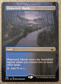 Shipwreck Marsh (Borderless) - Innistrad: Midnight Hunt (MID) - Image 1