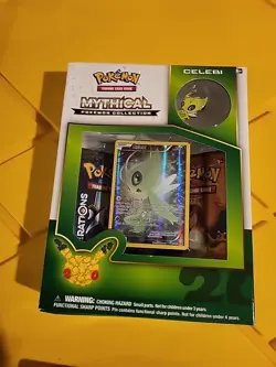 Pokemon Celebi Mythical Collection Box 20th Anniversary - Sealed - Image 1