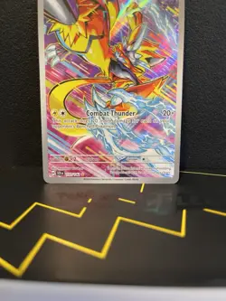 Pokemon TCG Stellar Crown Zeraora 151/142 Illustration Rare Near Mint Condition - Image 2