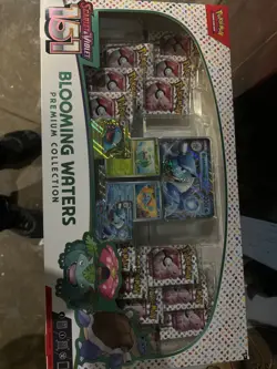 Pokemon TCG Scarlet & Violet 151 Blooming Waters Premium Collection Box Sealed - Image 1