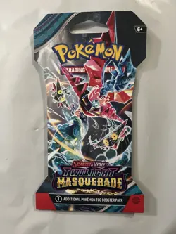 Pokemon Scarlet & Violet Twilight Masquerade Sleeved Booster Pack - Image 1