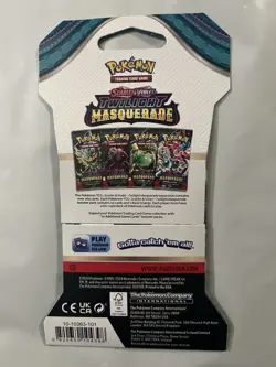 Pokemon Scarlet & Violet Twilight Masquerade Sleeved Booster Pack - Image 2