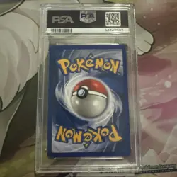 2000 Pokemon Gym Heroes Blaine's Charmander PSA 8 #61 - Image 2
