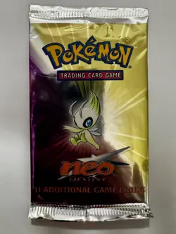 4 Wizards of The Coast Pokemon TCG Neo Destiny Booster Packs Factory Sealed - Image 1