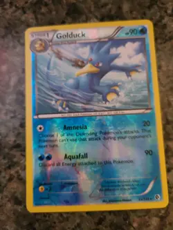 Pokemon GOLDUCK 35/149 Reverse Holo Rare Boundaries Crossed - Excellent p1 - Image 1