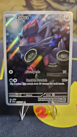 Pokemon TCG - Zorua 075/064 - SV: Shrouded Fable (SFA) Illustration Rare Holo NM - Image 1