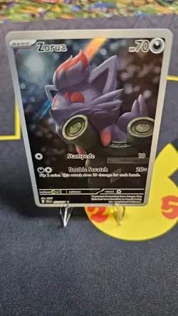 Pokemon TCG - Zorua 075/064 - SV: Shrouded Fable (SFA) Illustration Rare Holo NM - Image 2