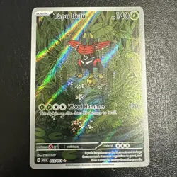 Pokemon - Tapu Bulu - 065/064 - SV: Shrouded Fable - Holo - Illustration Rare NM - Image 1