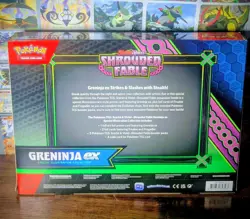 Pokemon TCG Shrouded Fable Greninja Special Illustration Collection Box Sealed - Image 3