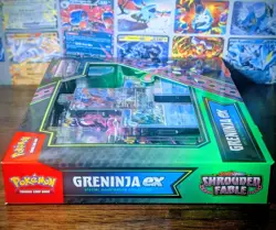 Pokemon TCG Shrouded Fable Greninja Special Illustration Collection Box Sealed - Image 5