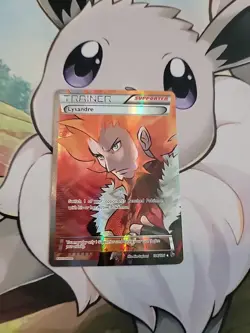 Pokemon TCG Lysandre Flashfire 104/106 Holo Full Art Ultra Rare W10 - Image 1