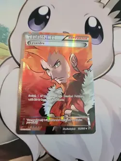 Pokemon TCG Lysandre Flashfire 104/106 Holo Full Art Ultra Rare W10 - Image 2