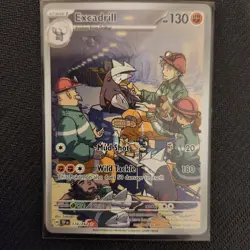 Pokemon Excadrill 174/162 SV05: Temporal Forces - Special Illustration Rare SIR - Image 3
