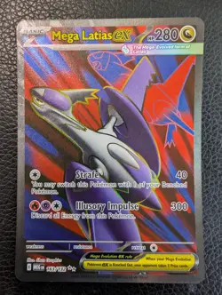 Mega Latias ex - 163/132 Mega Evolution Base (Pokemon) Full Art Ultra Rare - Image 1