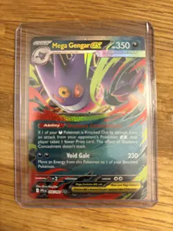 Pokemon TCG Mega Gengar Ex Promo 056/094 Phantasmal Flames Near Mint - Image 1