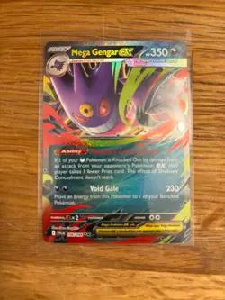 Pokemon TCG Mega Gengar Ex Promo 056/094 Phantasmal Flames Near Mint - Image 3