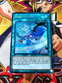 Sekka's Light mp19-en041 Unltd Ed (NM+) Secret Rare Yu-Gi-Oh! - Image 1