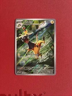 Pokemon Heliolisk 177/167 Twilight Masquerade Holo Illustration Rare Art Card - Image 1