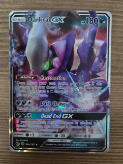 Lot Of 3 Darkrai Full Art Holo Cards - EX Promo BW46, EX 74/122, & GX 88a/147 - Image 2