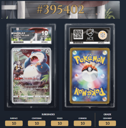 Perfect ACE 10 Snorlax 077/071 Dark Phantasma Japanese Pokemon Card - Image 2