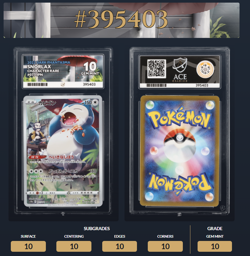 Perfect ACE 10 Snorlax 077/071 Dark Phantasma Japanese Pokemon Card - Image 3
