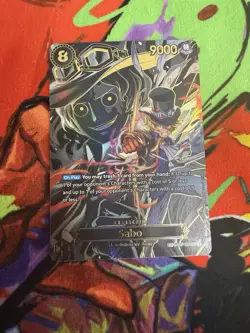 One Piece English Sabo - OP07-118 (SP) - Carrying On His Will (OP13 NM Card - Image 1
