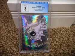 Cloyster Topps Chrome series 2 SPECTRA cgc 8 NM MINT Pokemon 2000 91 psa card - Image 1