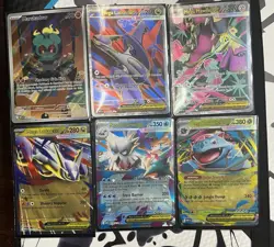 Mega Evolution Full Art/Ex Lot 6 Pokemon Cards Nm Fresh Pull - Image 1