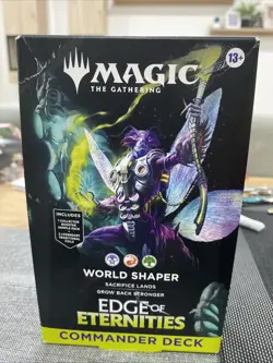 Magic the Gathering Edge of Eternities Commander Deck World Shaper, New Sealed - Image 1