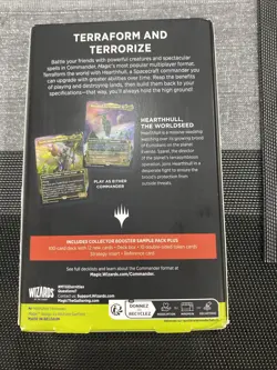 Magic the Gathering Edge of Eternities Commander Deck World Shaper, New Sealed - Image 3