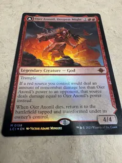 1x - Ojer Axonil Deepest Might #158 - Lost Caverns of Ixalan MTG - NM FOIL - Image 2
