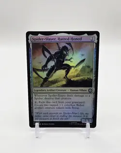 Spider-Slayer, Hatred Honed Uncommon Foil MTG Marvel's Spider-Man 175 - Image 1