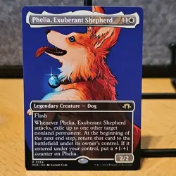MTG Phelia, Exuberant Shepherd Modern Horizons 3 #364 Borderless Rare NM Fresh - Image 1