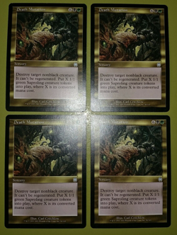 Death Mutation x4 Apocalypse 4x Playset Magic the Gathering MTG - Image 1