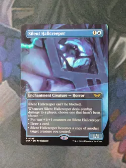 Silent Hallcreeper - Borderless | 7% Off 2+ | Duskmourn | NM | MTG - Image 1