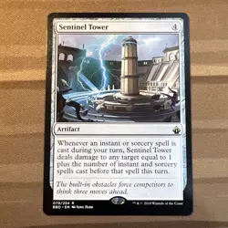MTG Sentinel Tower Battlebond 079/254 Regular Rare - Image 1