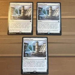 MTG Sentinel Tower Battlebond 079/254 Regular Rare - Image 3