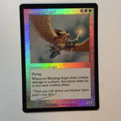MTG Blinding Angel Nemesis 3/143 Foil Rare NM - Image 1