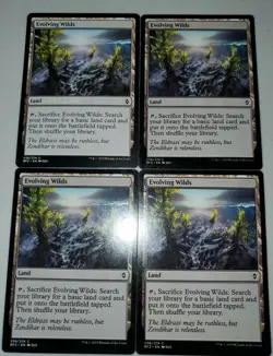 4 x Evolving Wilds Moderately Played - Image 1
