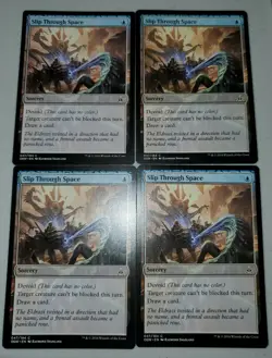 4 x Slip Through Space Moderately Played - Image 1