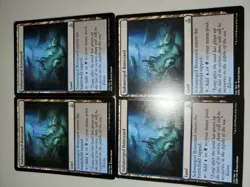 MTG 4x Submerged Boneyard Moderate Play - Image 1