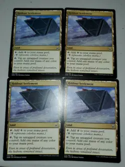 4 x Holdout Settlement Moderately Played - Image 1