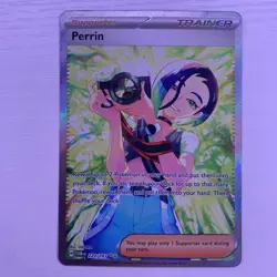 Perrin 220/167 Special Illustration Rare Pokemon Sv06: Twilight Masquerade NM - Image 2