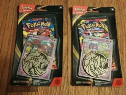 Pokemon Mega Evolution Promo Booster Packs With Drifloon #005 and Drifblim #006 - Image 1