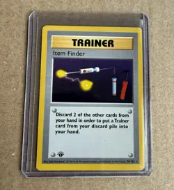 1999 Pokemon Item Finder 1st Edition 74/102 - Image 1
