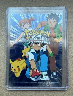 2000 Topps Pokemon Movie Animation Edition Checklist - Image 1